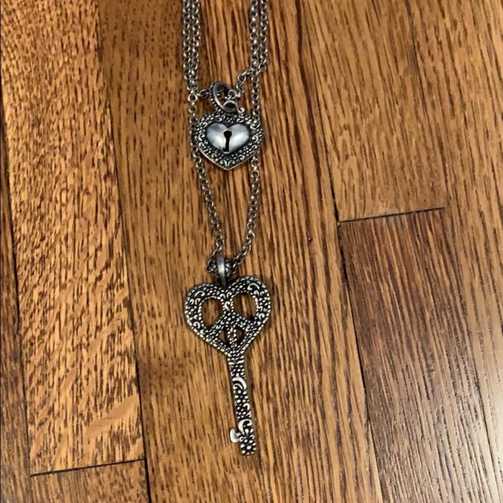 Pendant Necklace- Peace and Love